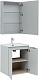 Aquanet Мебель для ванной Алвита New 60 2 дверцы подвесная серая матовая – фотография-26
